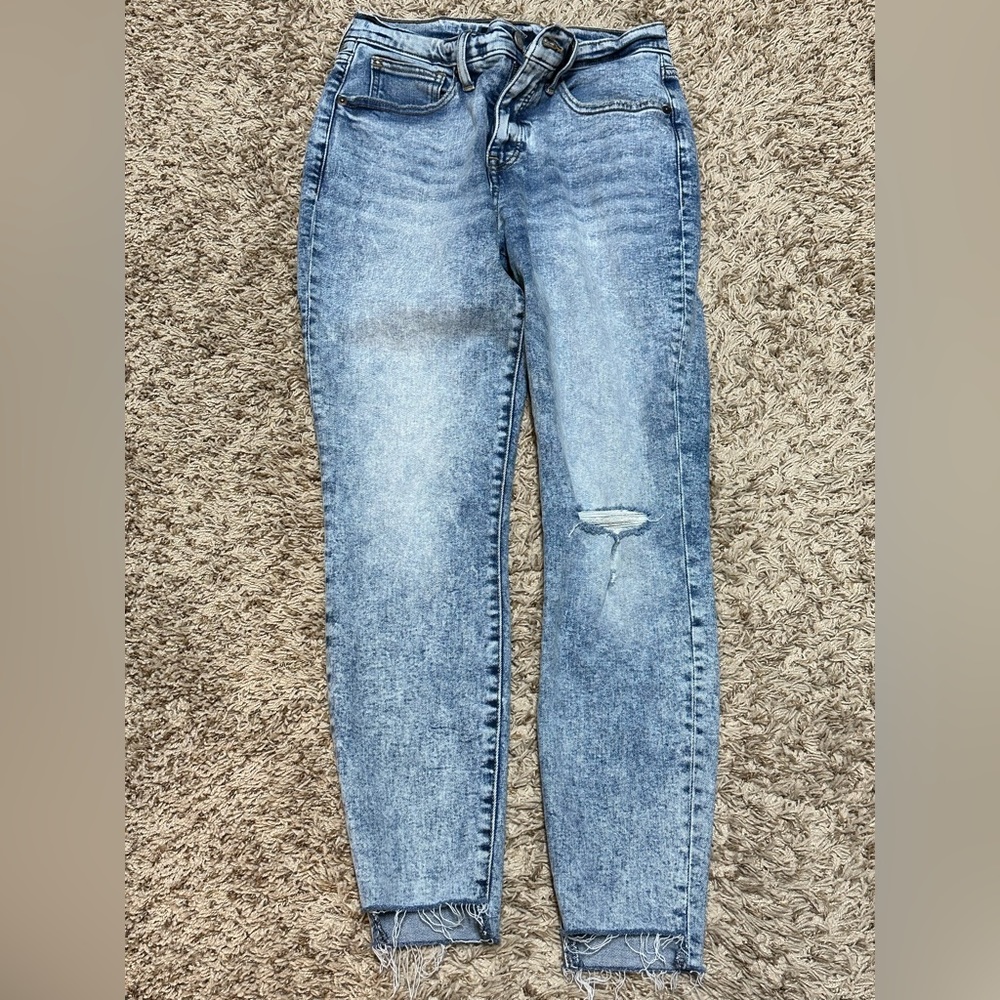 Lucky Ava Midrise Ankle Skinny Jeans